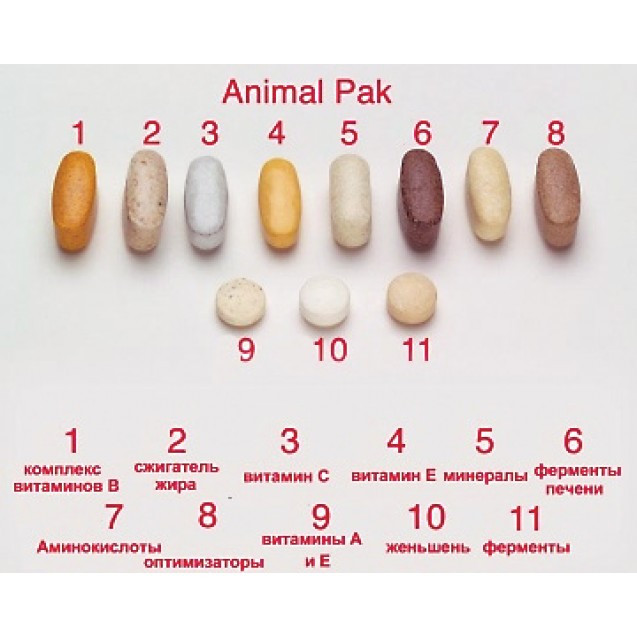 Universal Nutrition Animal Pak (44 пак)